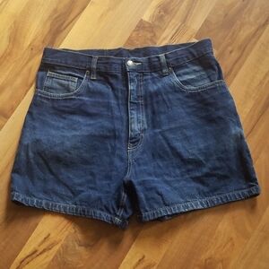 Mc Panthon Denim Blue Women's Shorts Size 34
